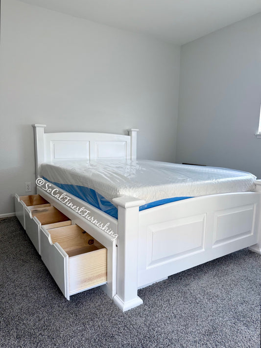 Full Size 'Durango' With 3 Drawers & 10'Inch Memory Foam Mattress